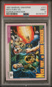 1991 MARVEL UNIVERSE NICK FURY VS. BARON STRUCKER #111 - PSA 9