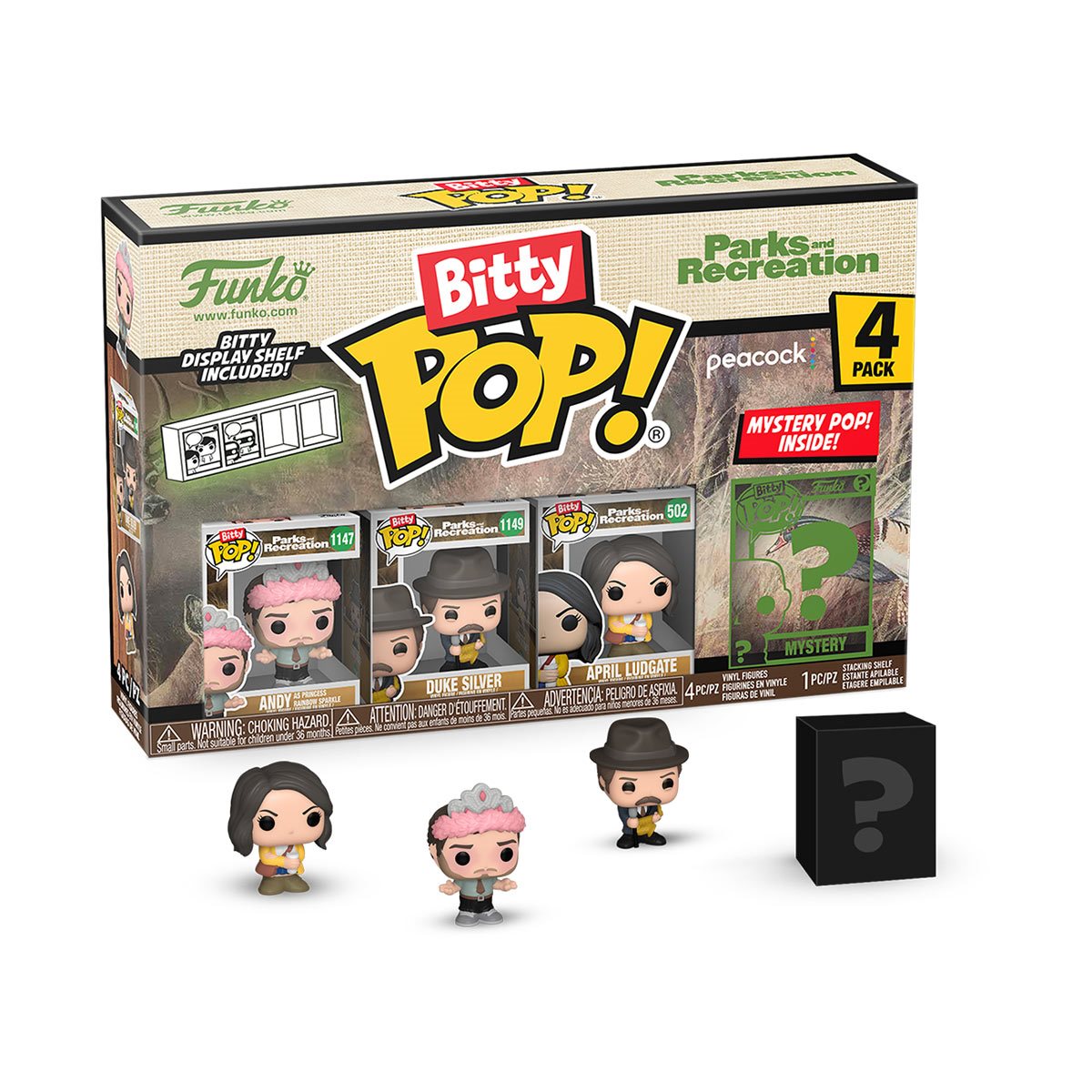 Bitty Pop! Parks and Recreation Series 1 Thru 4 - 16 Bitty Pops!