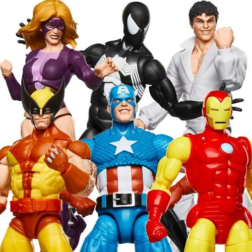 Secret Wars Marvel Legends 6-Inch Action Figures Set of 6