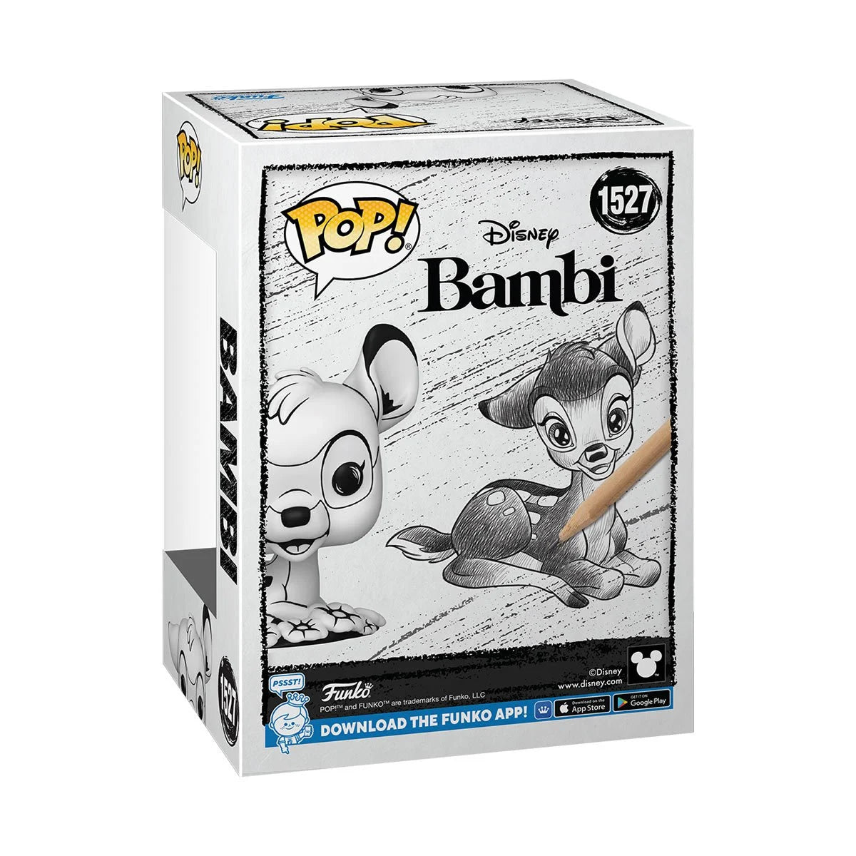 Disney Sketched Bambi By Funko Pop!