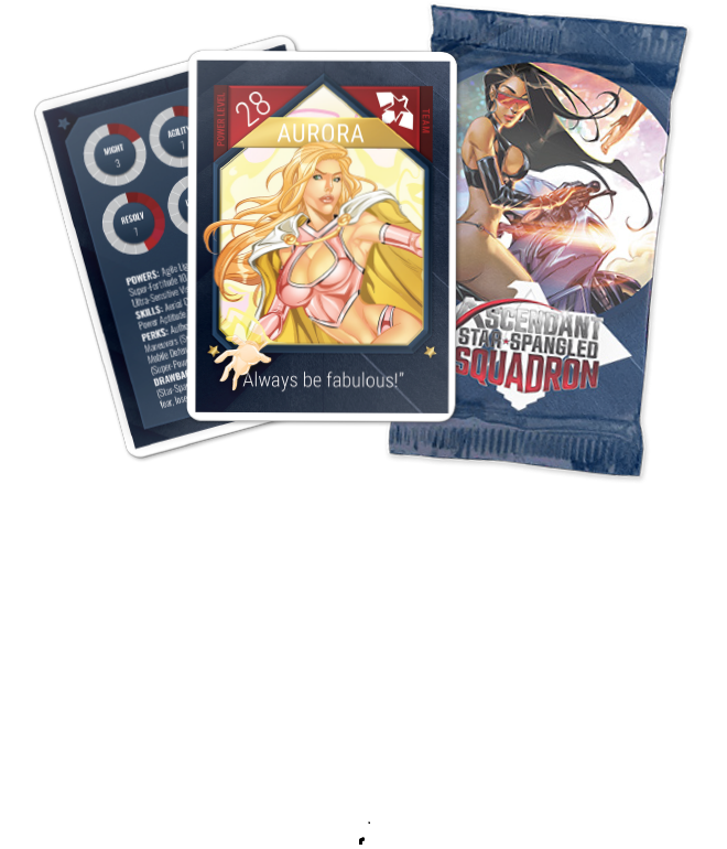 Ascendant Trading Cards 3-Pack Set