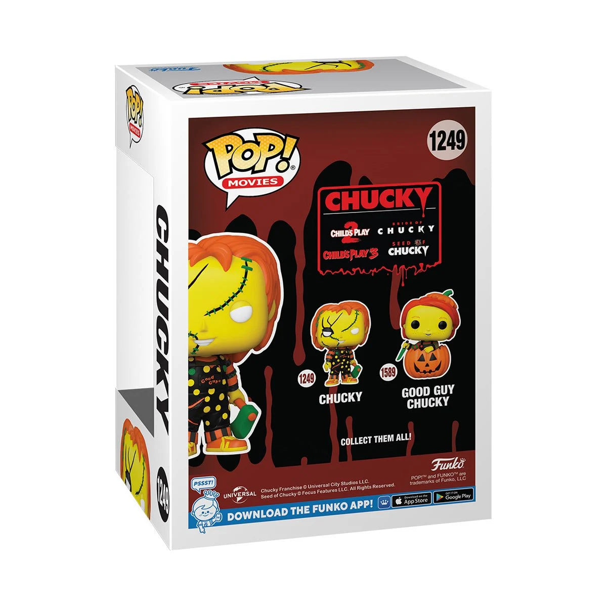 Vintage Halloween Chucky With Axe By Funko Pop!