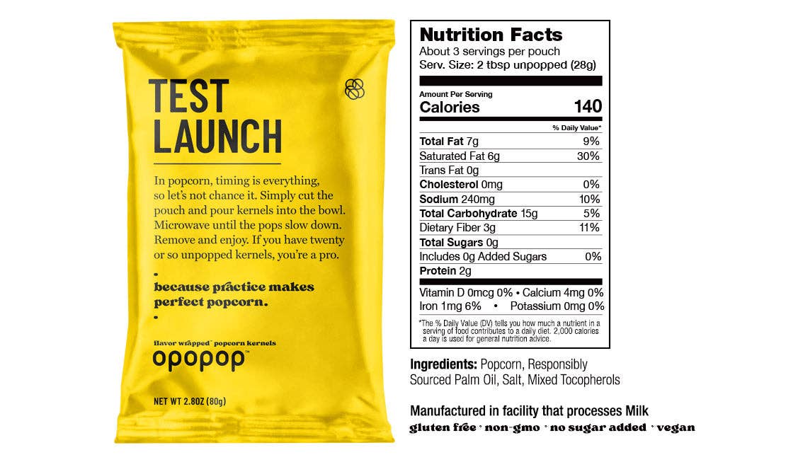 Opopop Flavor Wrapped Popcorn Kernels Discovery Collection