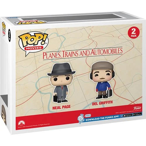 2-Pack Planes, Trains, and Automobiles Neal and Del By Funko Pop!