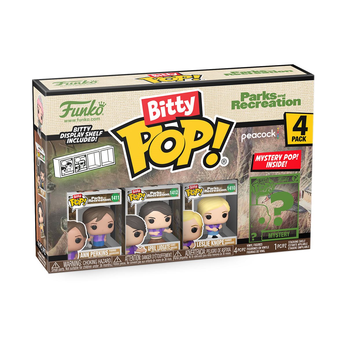 Bitty Pop! Parks and Recreation Series 1 Thru 4 - 16 Bitty Pops!