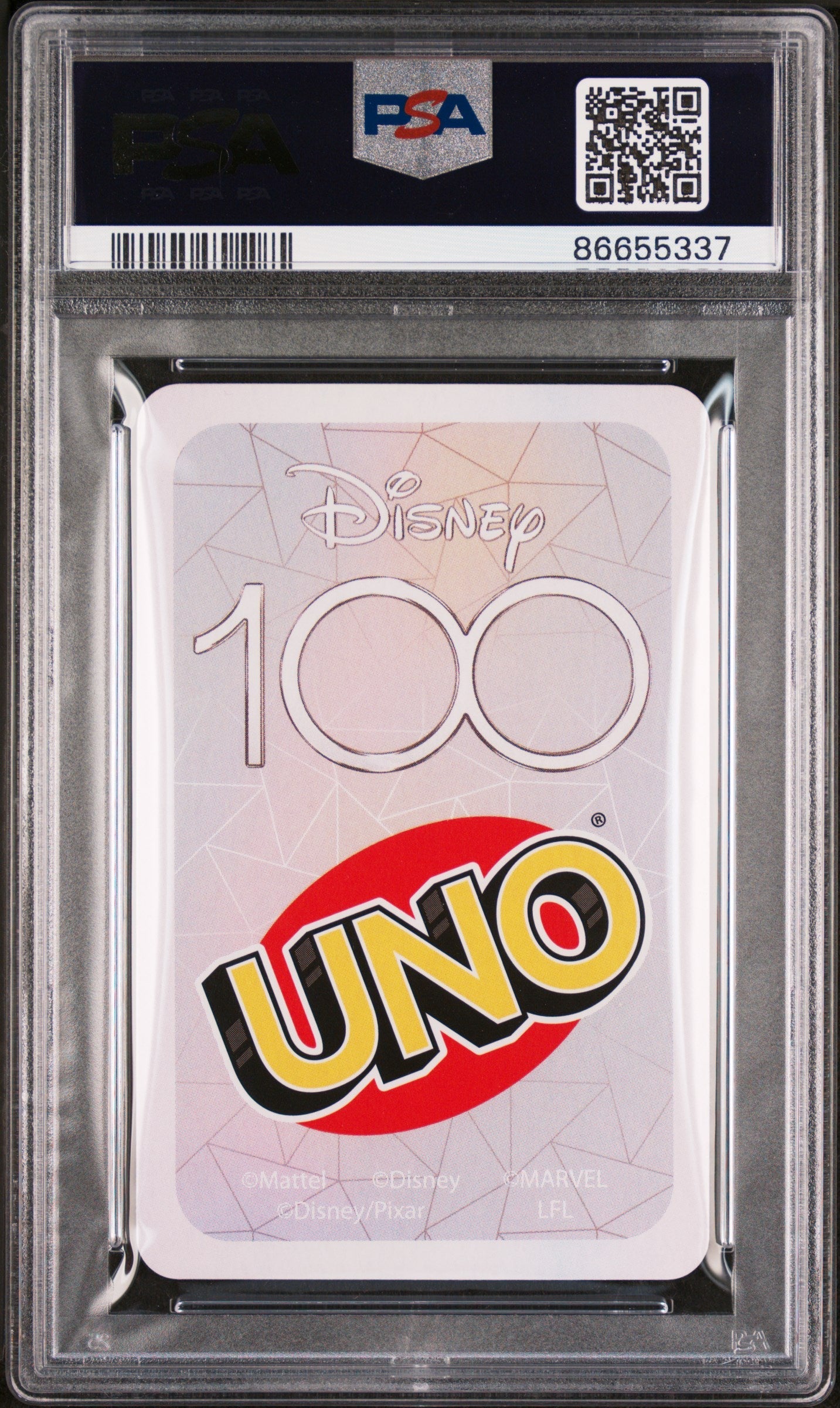 2023 UNO DISNEY 100 R2 D2 BLUE 7 PSA 9