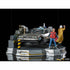 Iron Studios Back to the Future Part II DeLorean (Full Deluxe Version including Marty McFly and Doc Brown) 1:10 Scale Statues