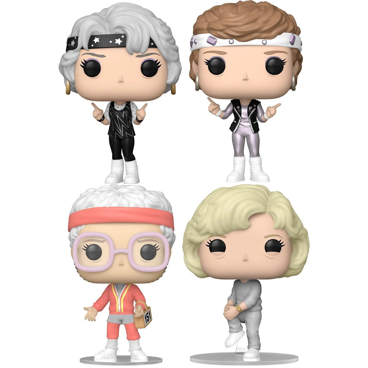 Golden Girls 40th Anniversary Funko Pop! Vinyl Figure Set of 4 By Funko Pop!