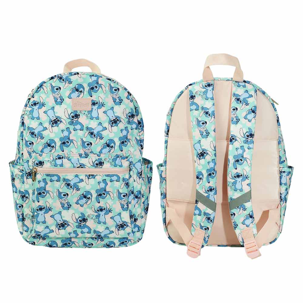 Disney Lilo & Stitch - Stitch with Scrump Blue AOP Print 16.5