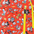 Disney Mickey Mouse Red AOP Print 14-inch Youth Backpack & Insulated Lunch Kit Set