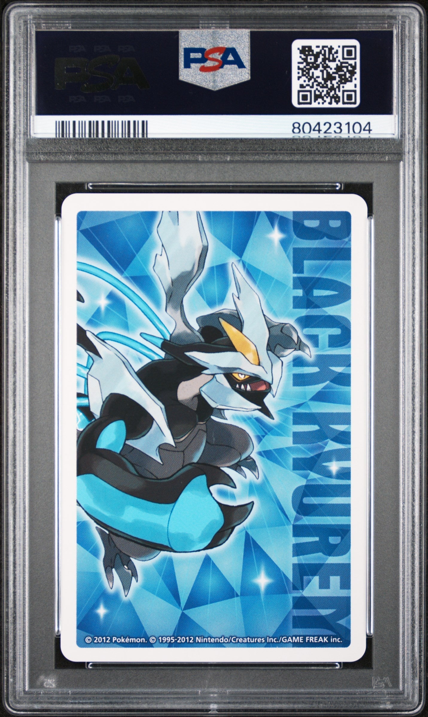 2012 POKEMON BLACK 2 PLAYING CARDS TYRANITAR JACK OF CLUBS PSA 9