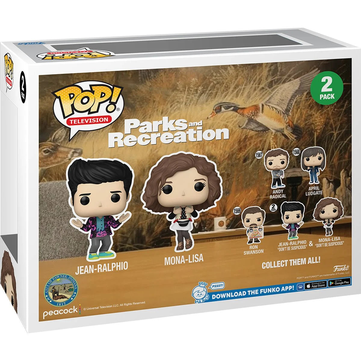 Parks and Rec 15th Anniversary Mona and Jean 2-Pack By Funko Pop!