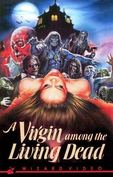 Wizard Video: A Virgin Among the Living Dead (Big Box VHS Re-release)