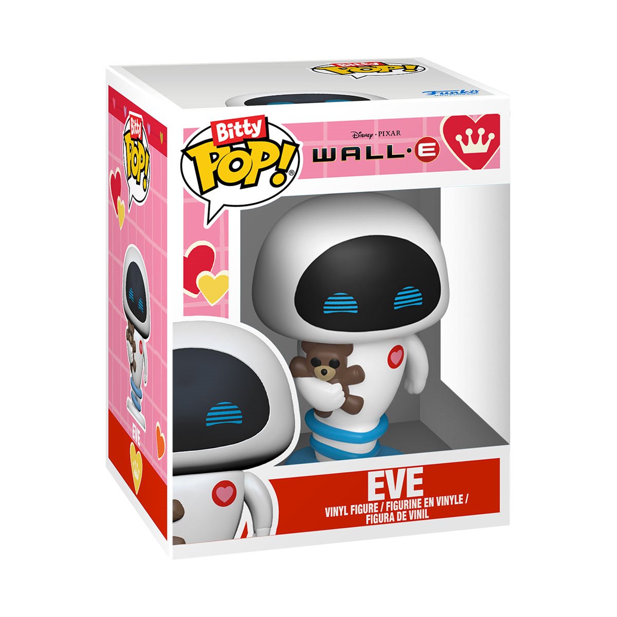 Wall-E Valentines Wall-E and Eve Funko Bitty Pop! Mini-Figure Bouquet