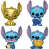 Lilo & Stitch Hanukkah Funko Pocket Pop! Mini-Figure Dreidel 4-Pack Set