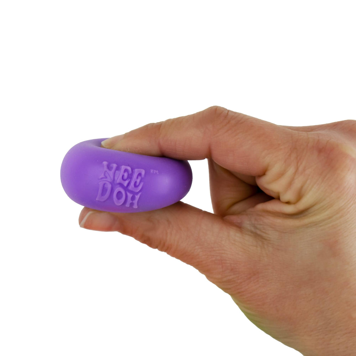 World's Smallest Nee-Doh Purple Squishy Stress Reliever