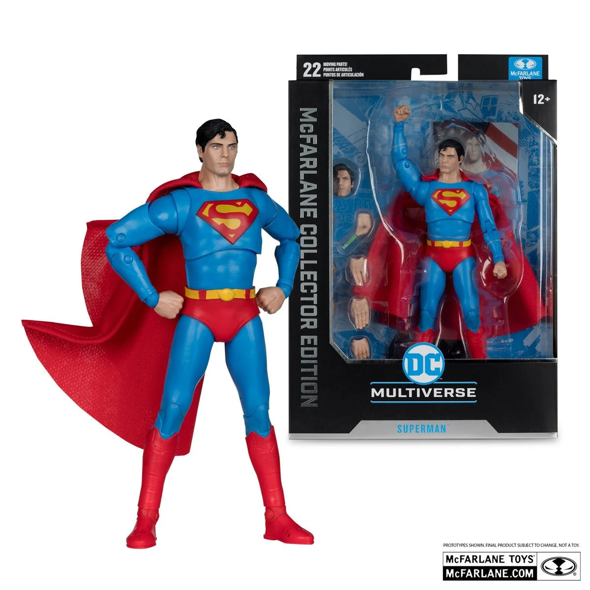 DC McFarlane Collector Edition Superman: The Movie 1978 Superman 7-Inch Scale Action Figure #25