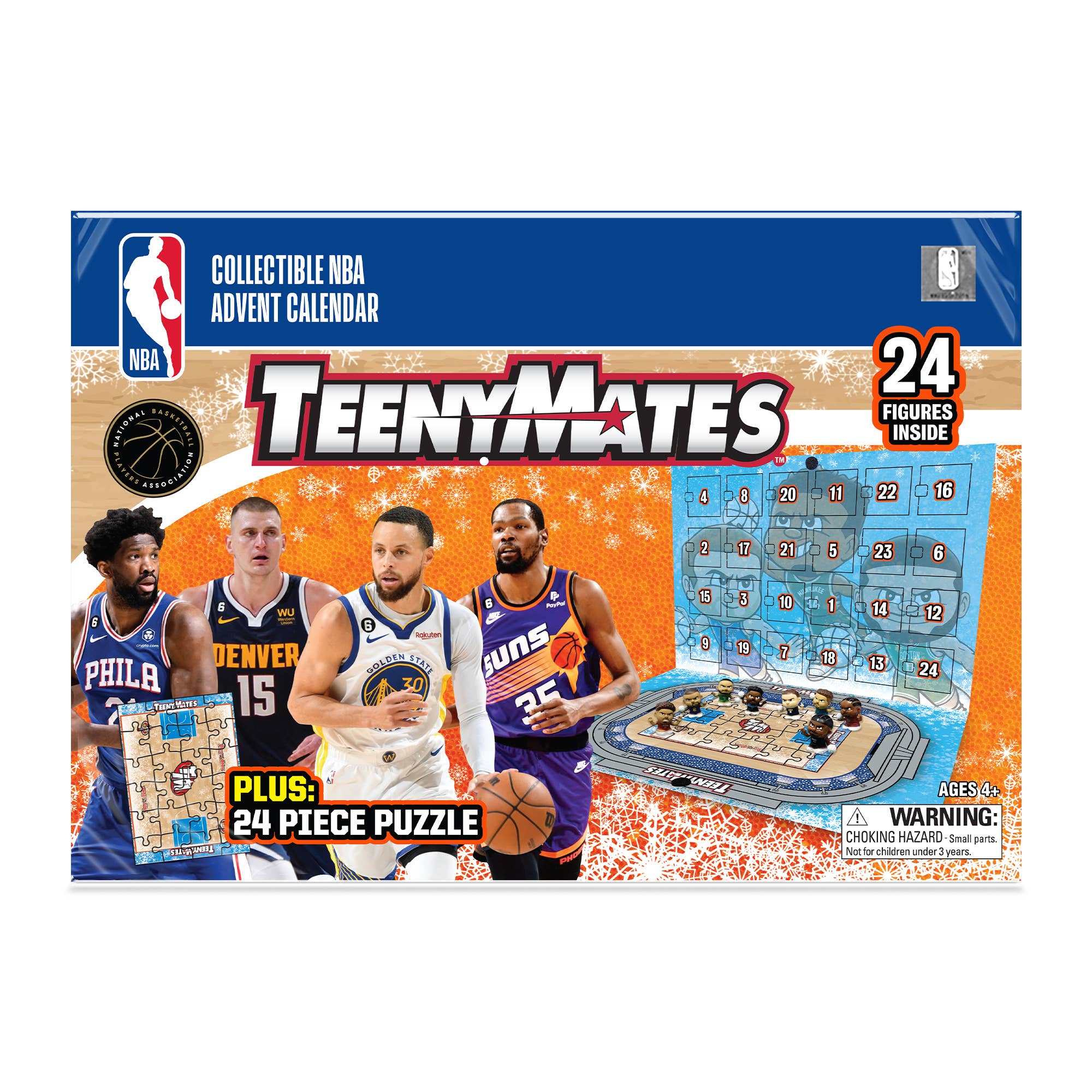 NBA TeenyMates Advent Calendar 2024