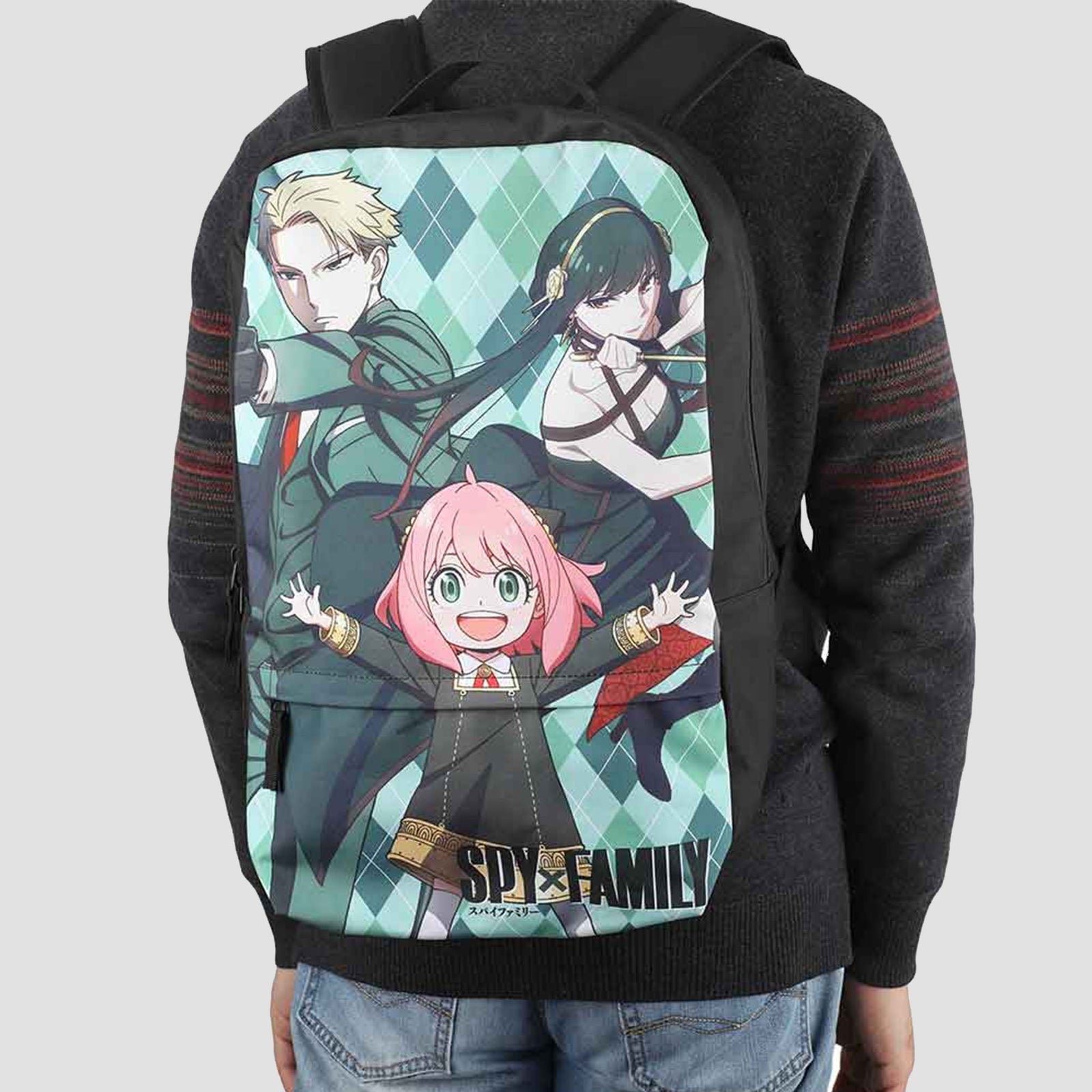 Spy x Family Forger Family Sublimated Laptop Backpack