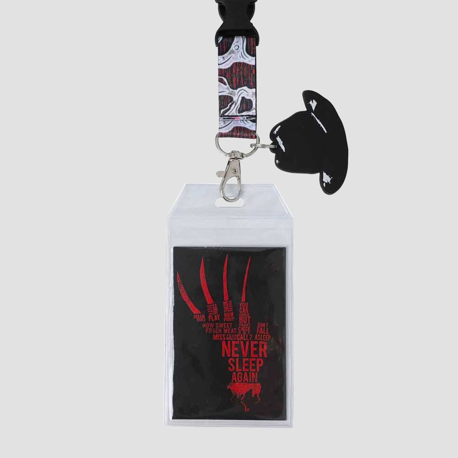 Nightmare on Elm Street Freddy Krueger Horror Double-Sided Lanyard