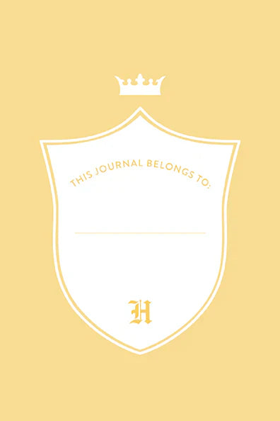 Hufflepuff House Crest Harry Potter Softcover Journal Set