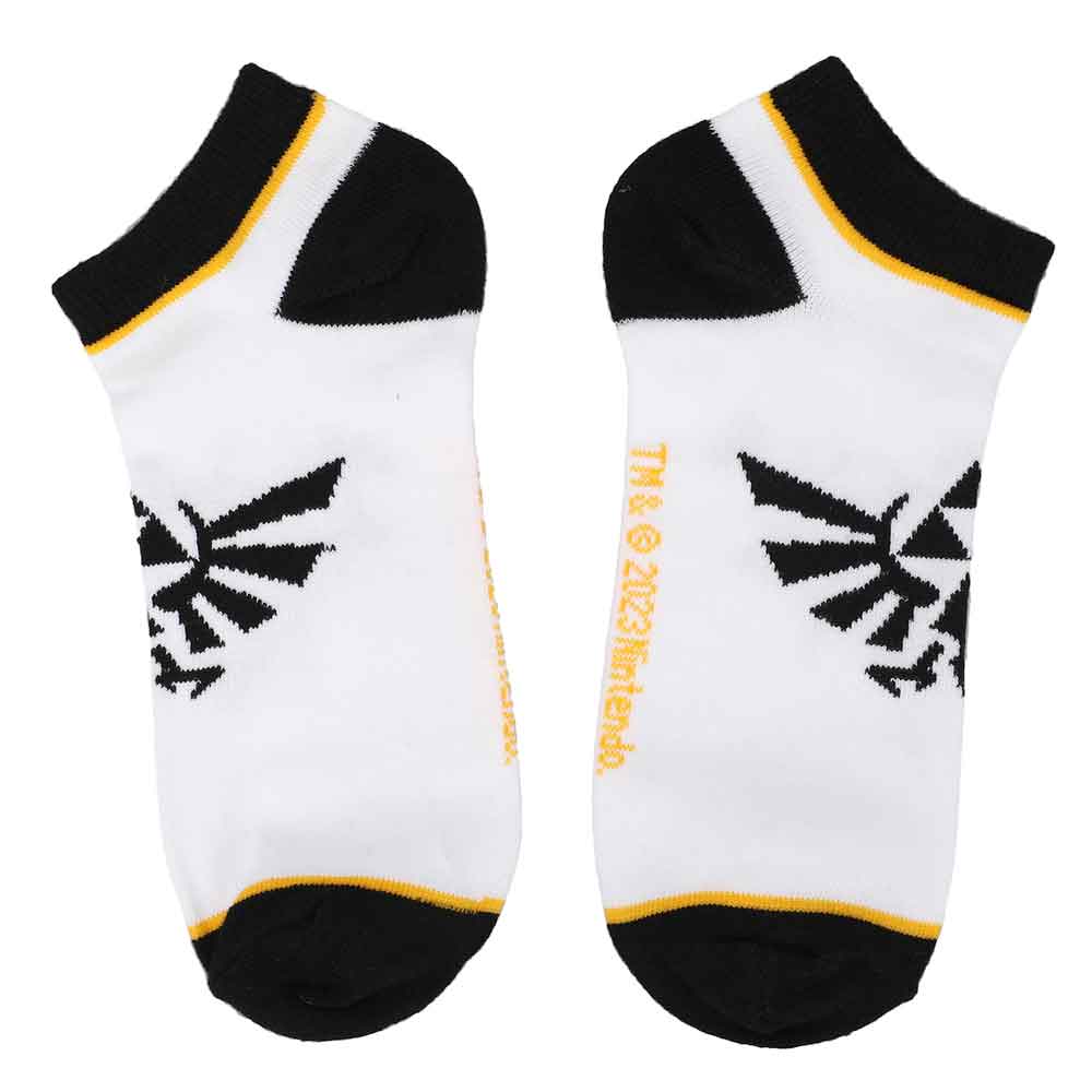 Hyrule Crest (The Legend of Zelda) Ladies Ankle Socks 5 Pair Set