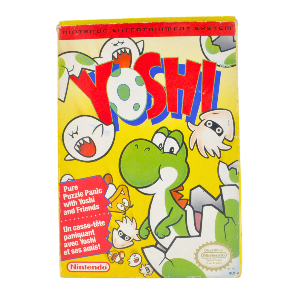 NES Cart Complete in Box - Yoshi