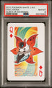 2012 POKEMON WHITE 2 PLAYING CARDS VOLCARONA  -  PSA  8