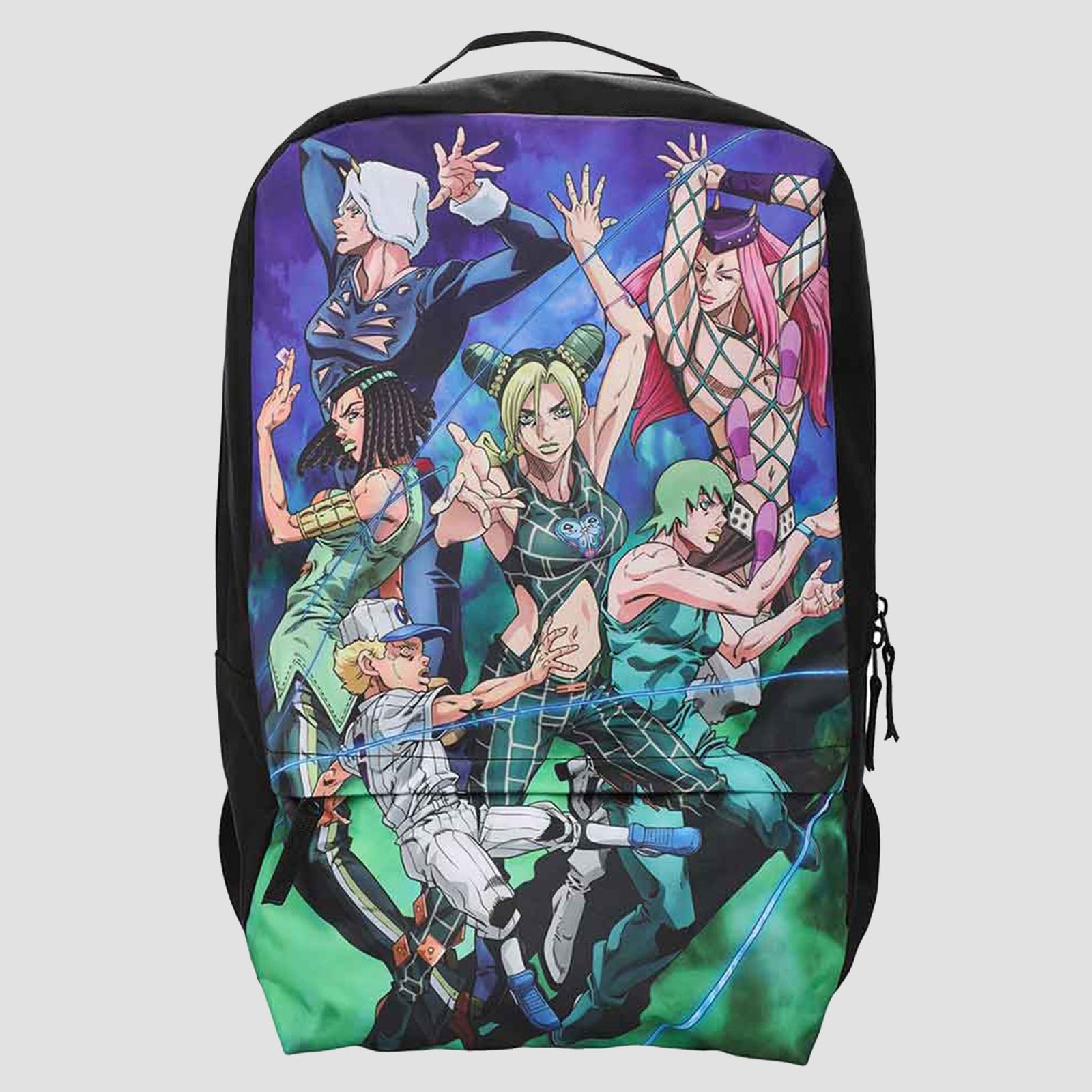 JoJo's Bizarre Adventure Stone Ocean Group Collage Laptop Backpack