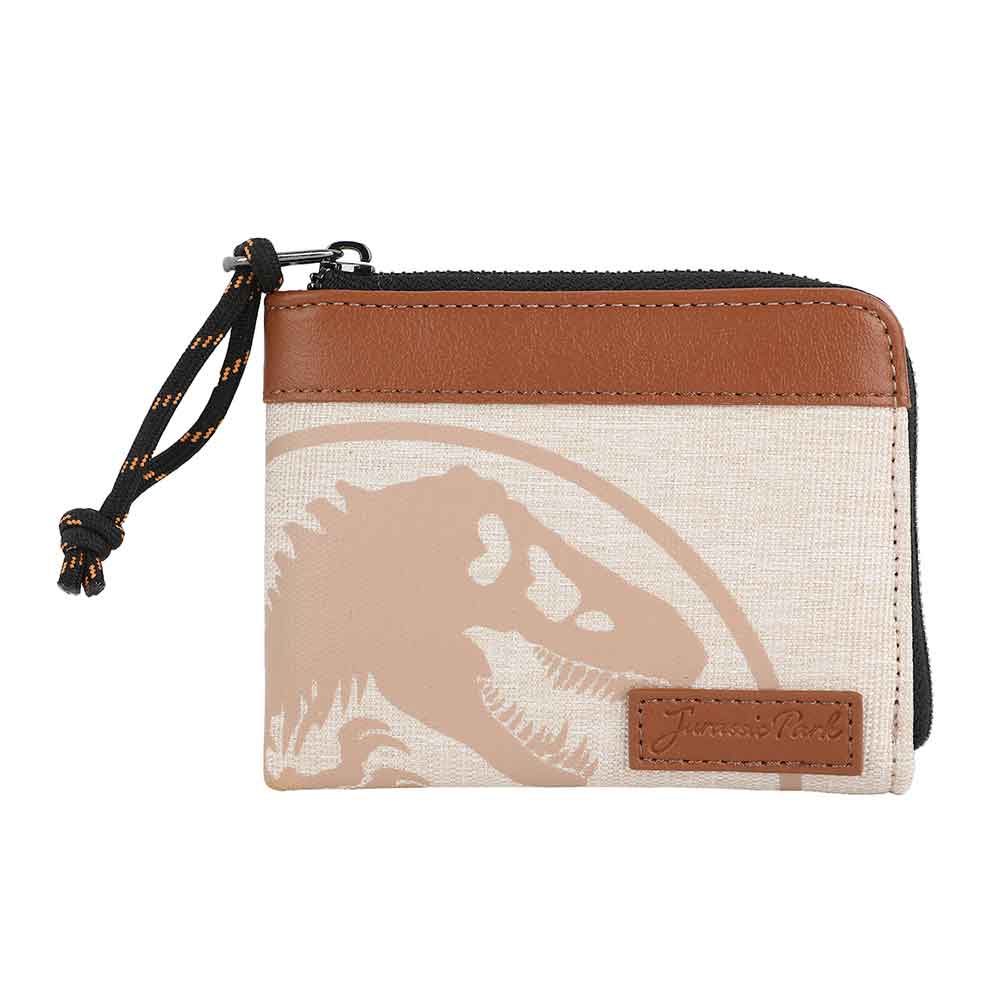Jurassic Park Canvas Zip Wallet