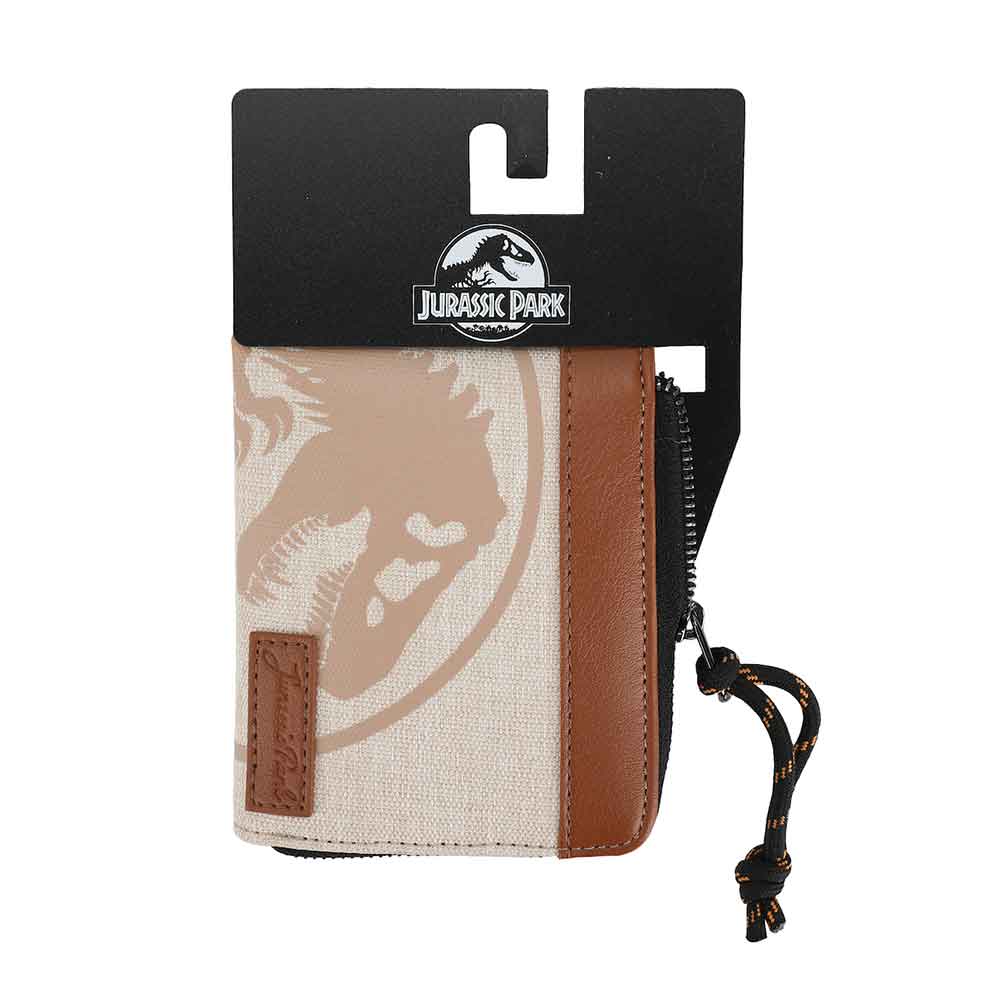 Jurassic Park Canvas Zip Wallet