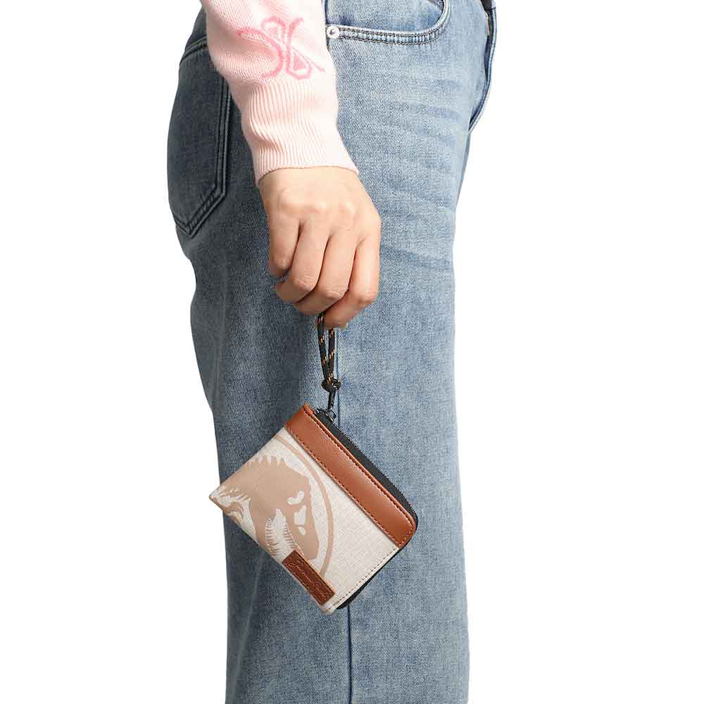 Jurassic Park Canvas Zip Wallet