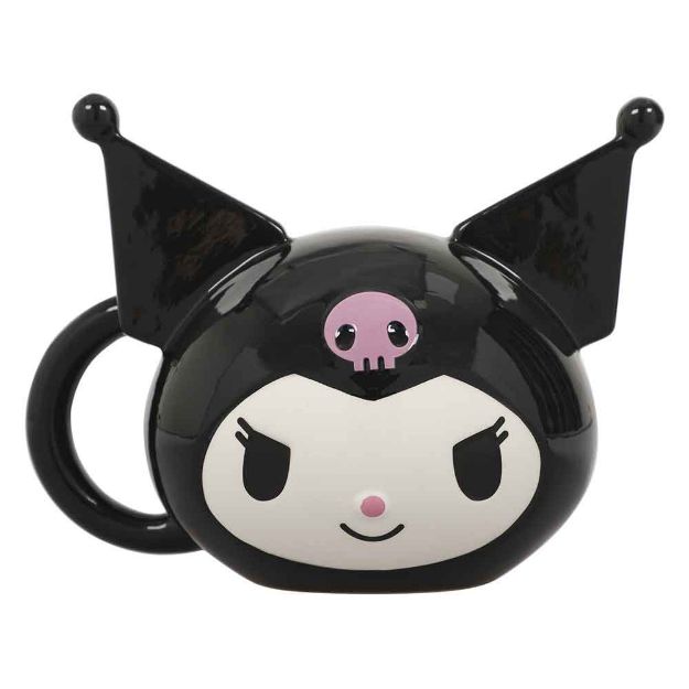 Sanrio Kuromi Hello Kitty & Friends Sculpted Ceramic Mug