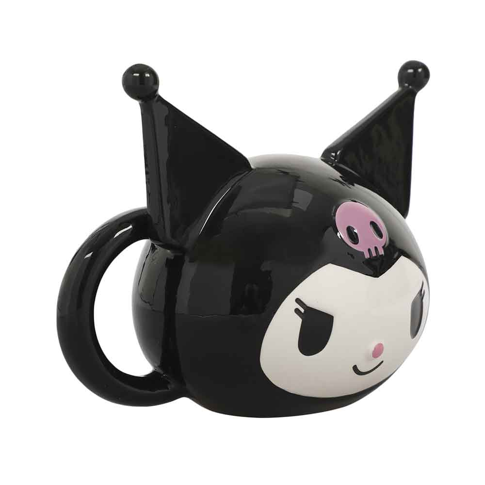 Sanrio Kuromi Hello Kitty & Friends Sculpted Ceramic Mug