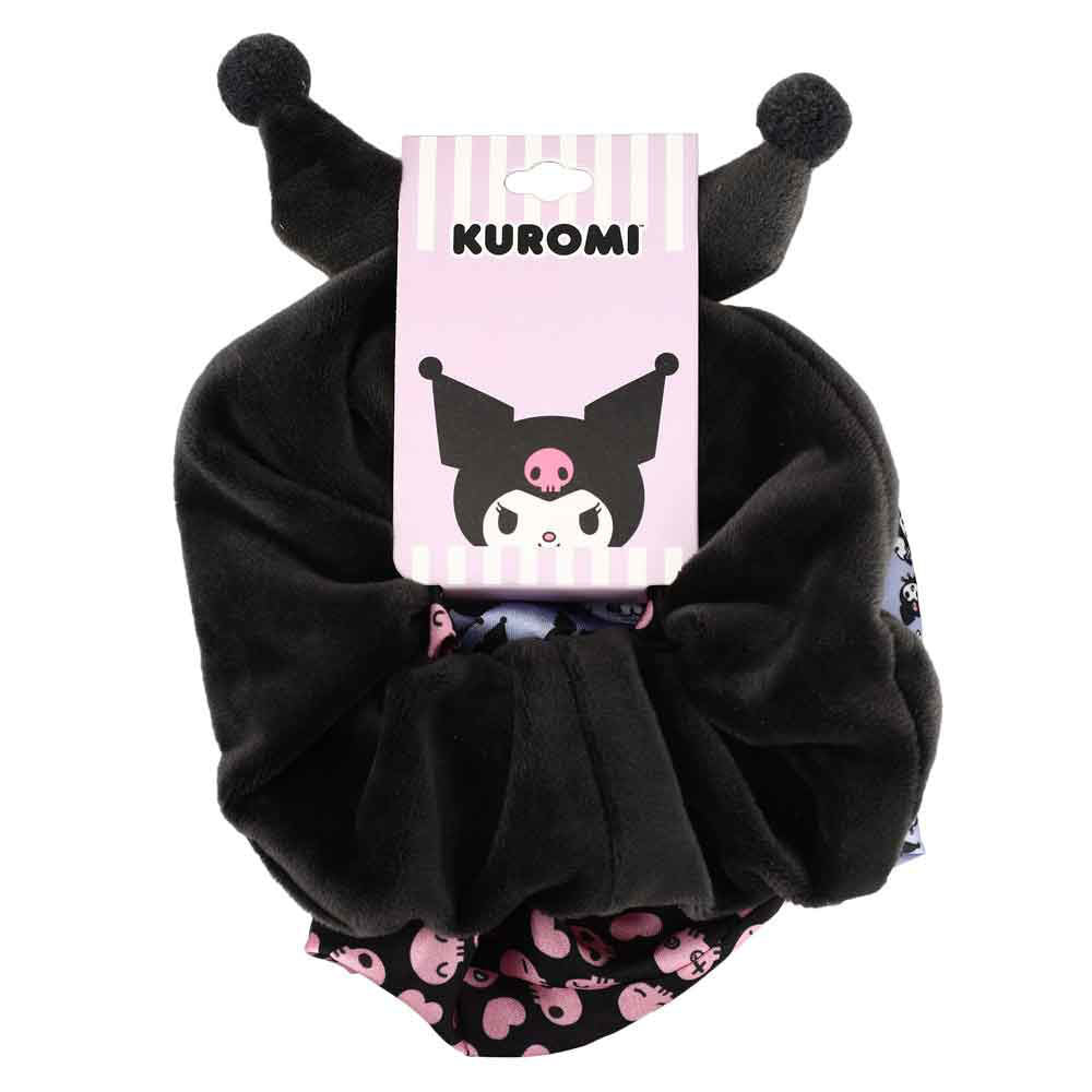 Sanrio Kuromi Scrunchie 3-Pc Set