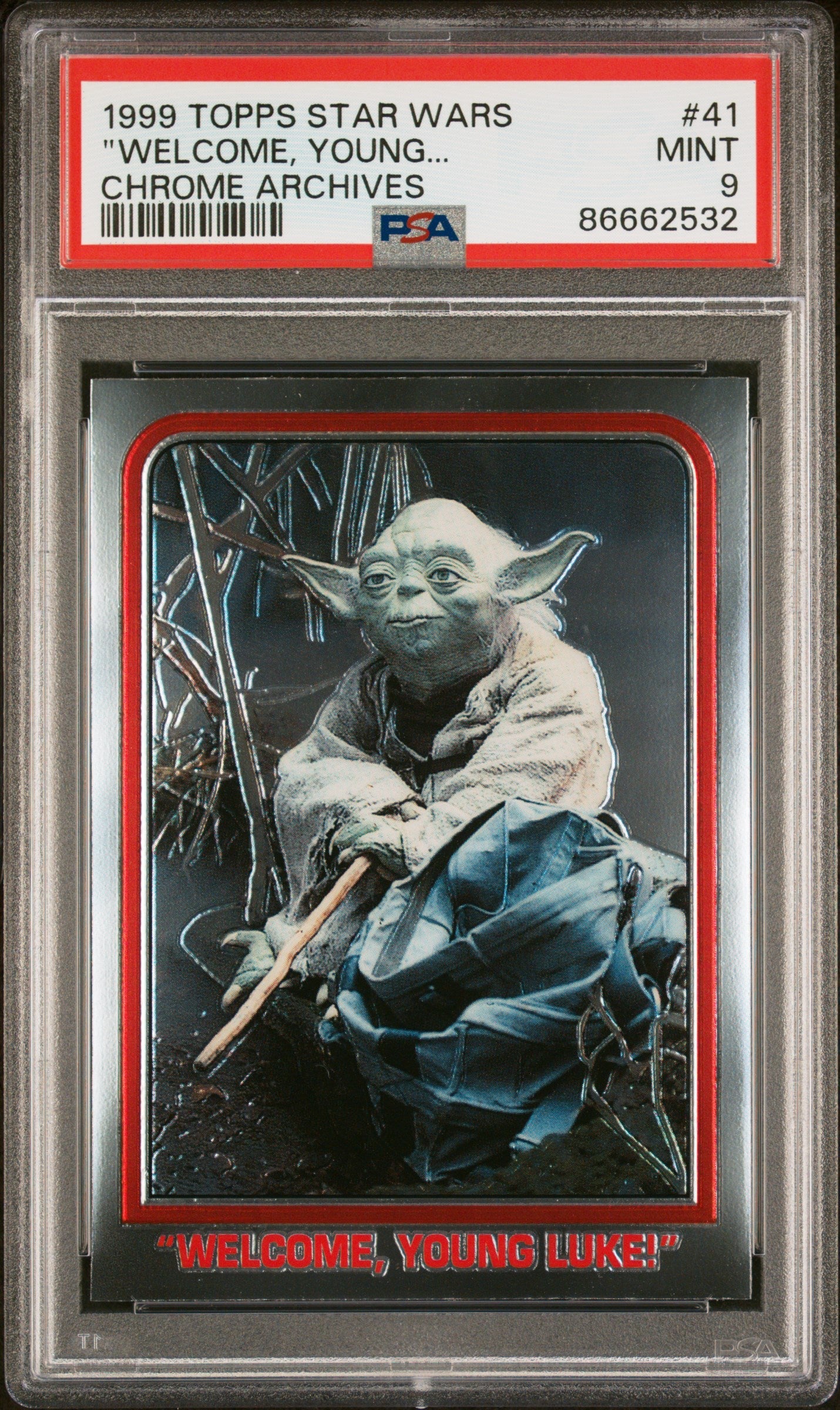 1999 TOPPS CHROME STAR WARS CHROME ARCHIVES 
