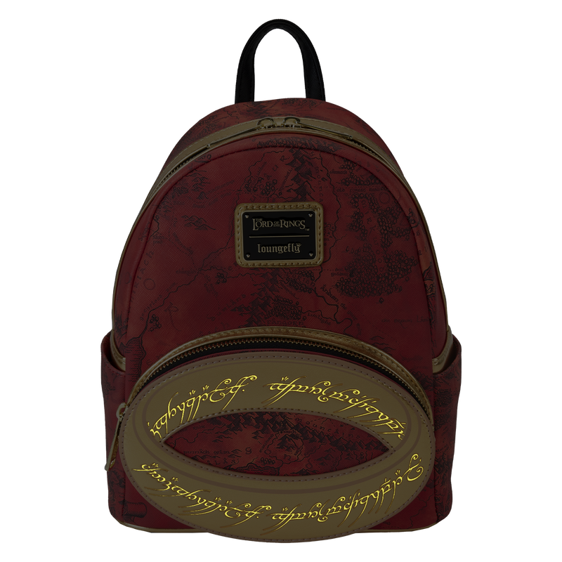 Lord of the Rings The One Ring Loungefly Mini Backpack