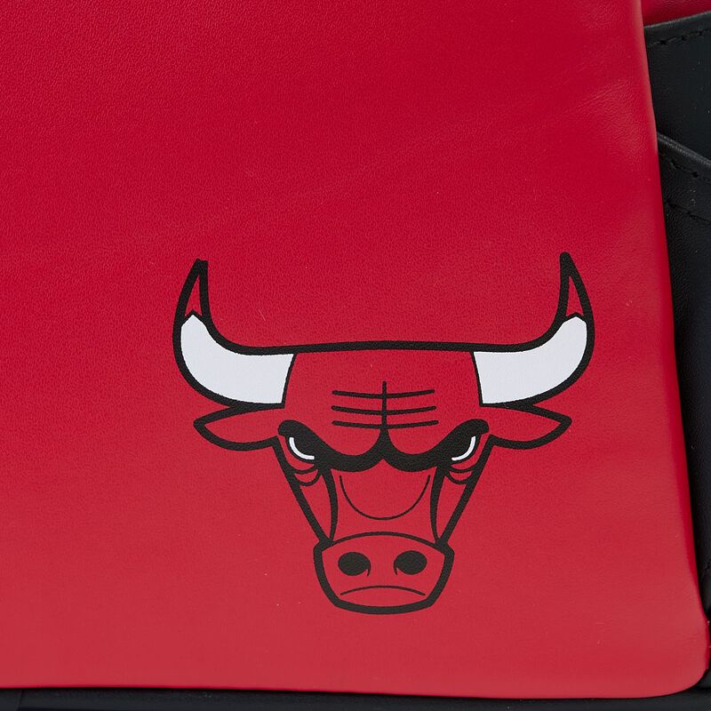 NBA Chicago Bulls Patch Icons Mini Backpack by Loungefly