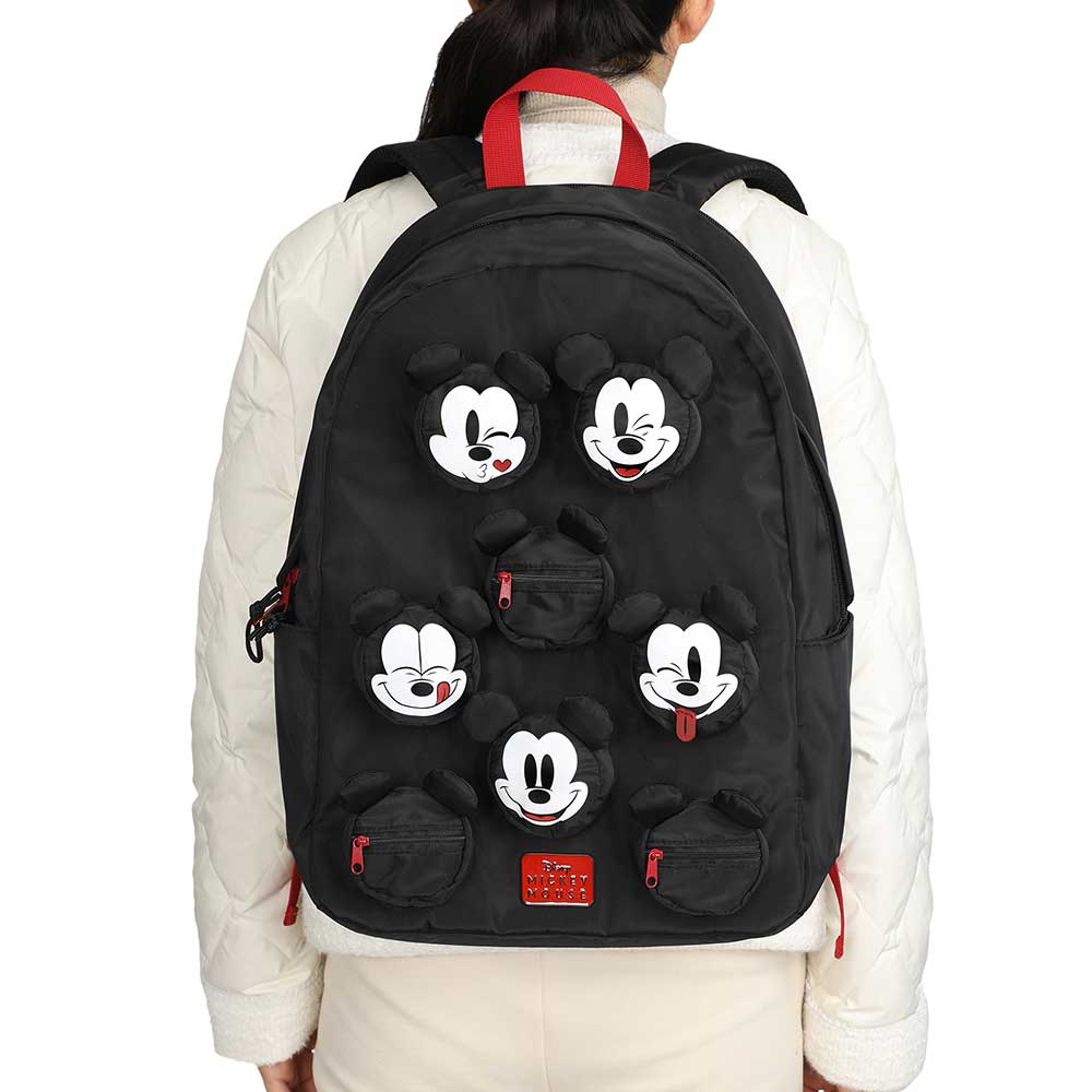 Disney Mickey Mouse Mini Pockets Laptop Backpack