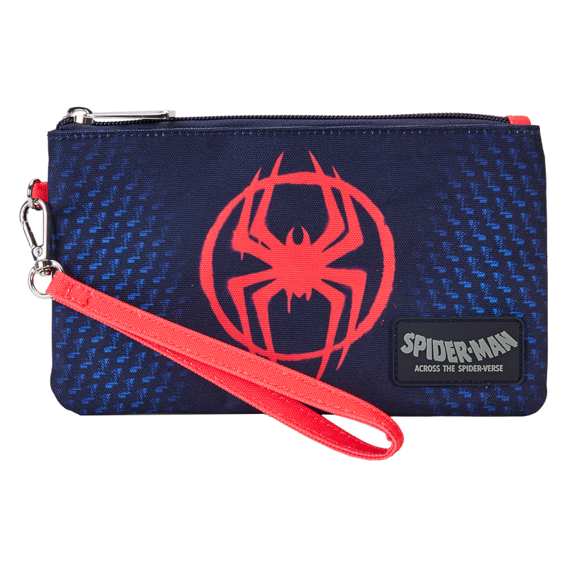 Miles Morales Spider-Verse Nylon Wristlet by LoungeFly