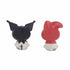 My Melody & Kuromi Sculpted Salt & Pepper Shaker Set