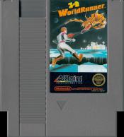 Loose NES Cart - 3-D WorldRunner (5 Screw)