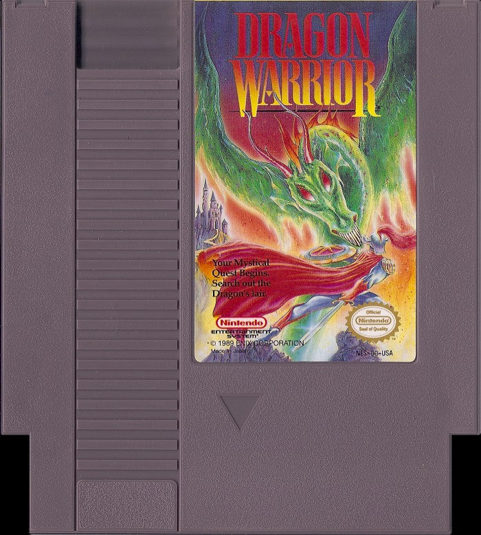 Loose NES Cart - Dragon Warrior