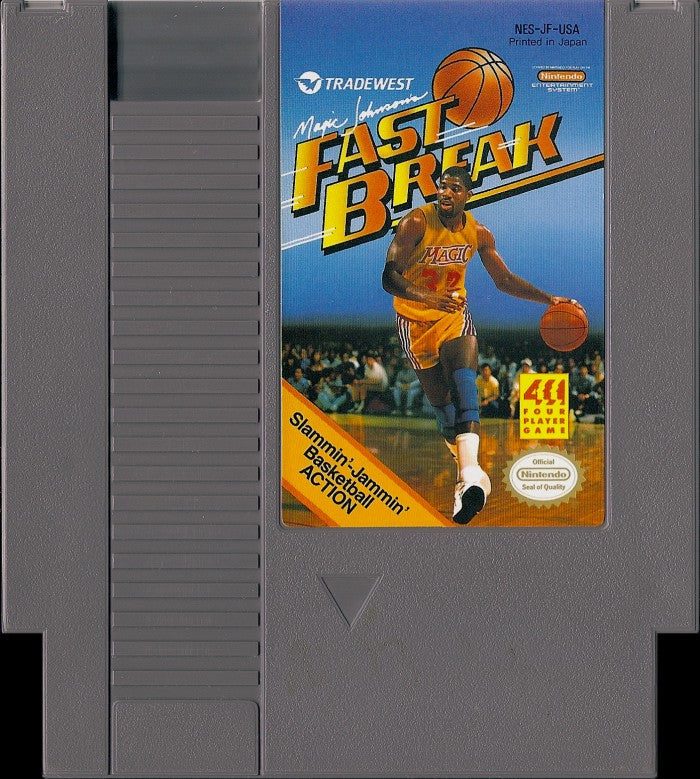 Loose NES Cart - Magic Johnson's Fast Break