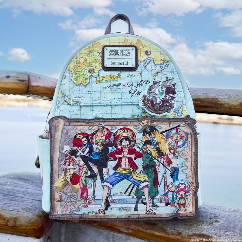 One Piece Loungefly Mini Backpack 25th Anniversary Straw Hat Crew