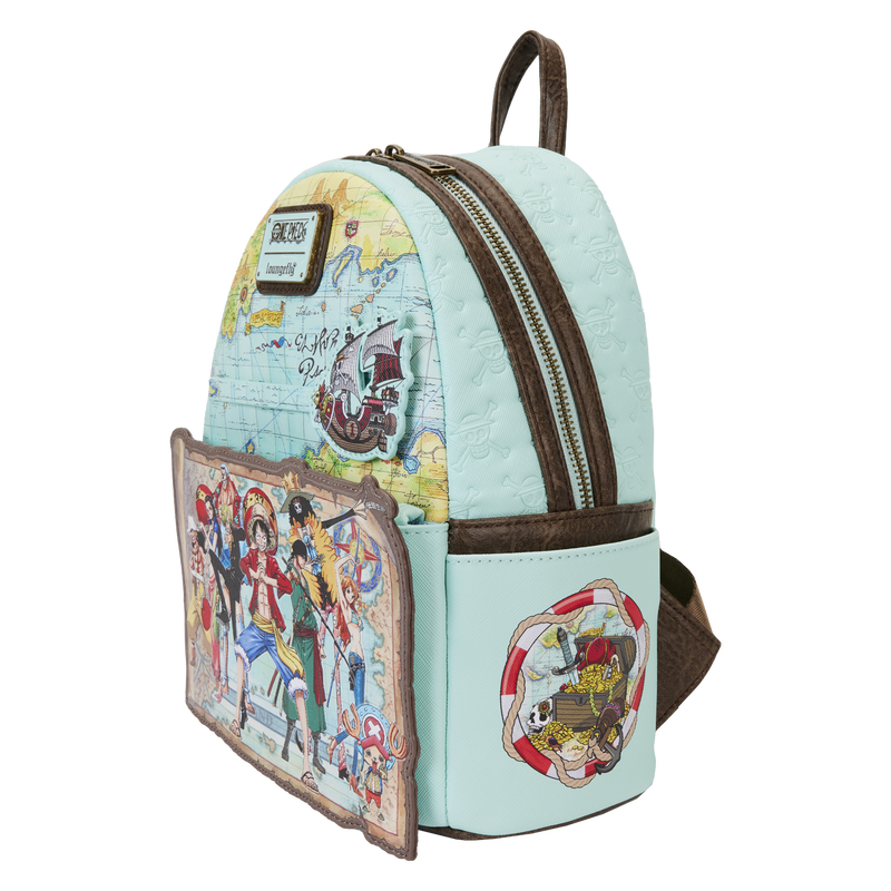 One Piece Loungefly Mini Backpack 25th Anniversary Straw Hat Crew