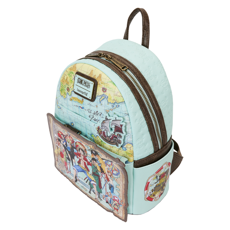 One Piece Loungefly Mini Backpack 25th Anniversary Straw Hat Crew