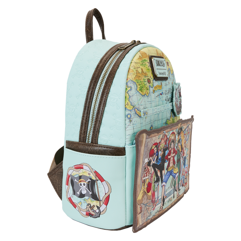 One Piece Loungefly Mini Backpack 25th Anniversary Straw Hat Crew