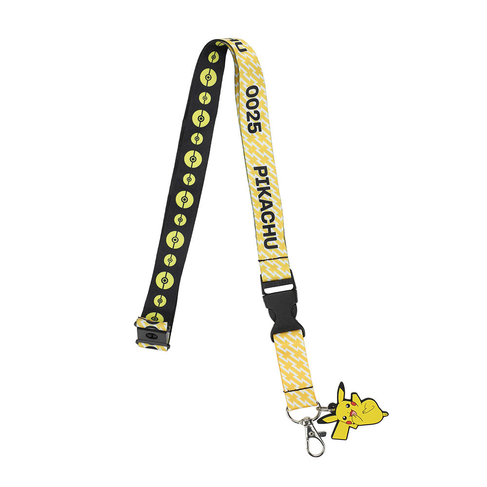 Pokemon Pikachu Kanto Region Breakaway Lanyard