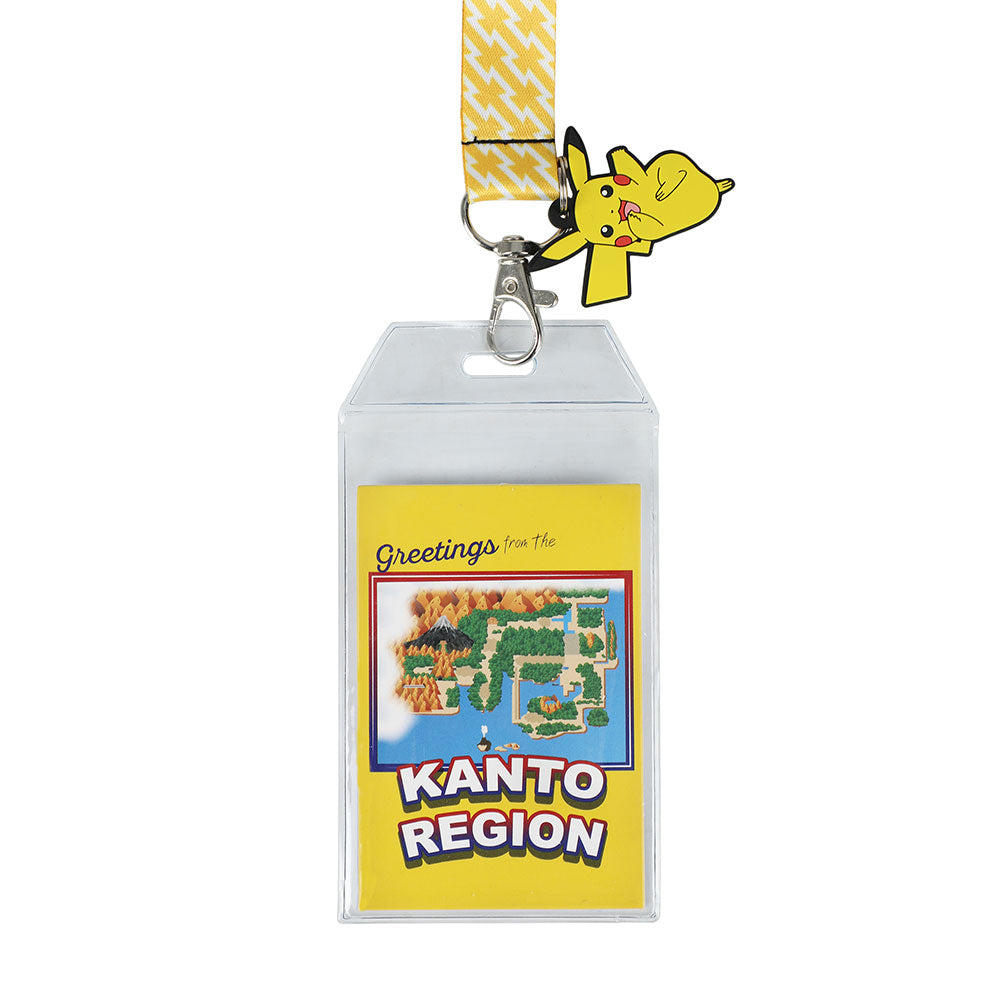 Pokemon Pikachu Kanto Region Breakaway Lanyard